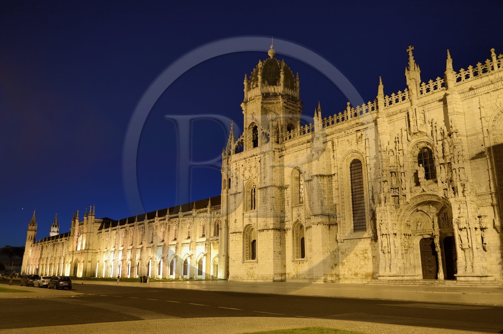 Portugal, Lisbonne, Bélem, Monastere des Hiéronymites (Mosteiro dos Jerónimos), classé Patrimoine Mondial de l'UNESCO, église Santa Maria