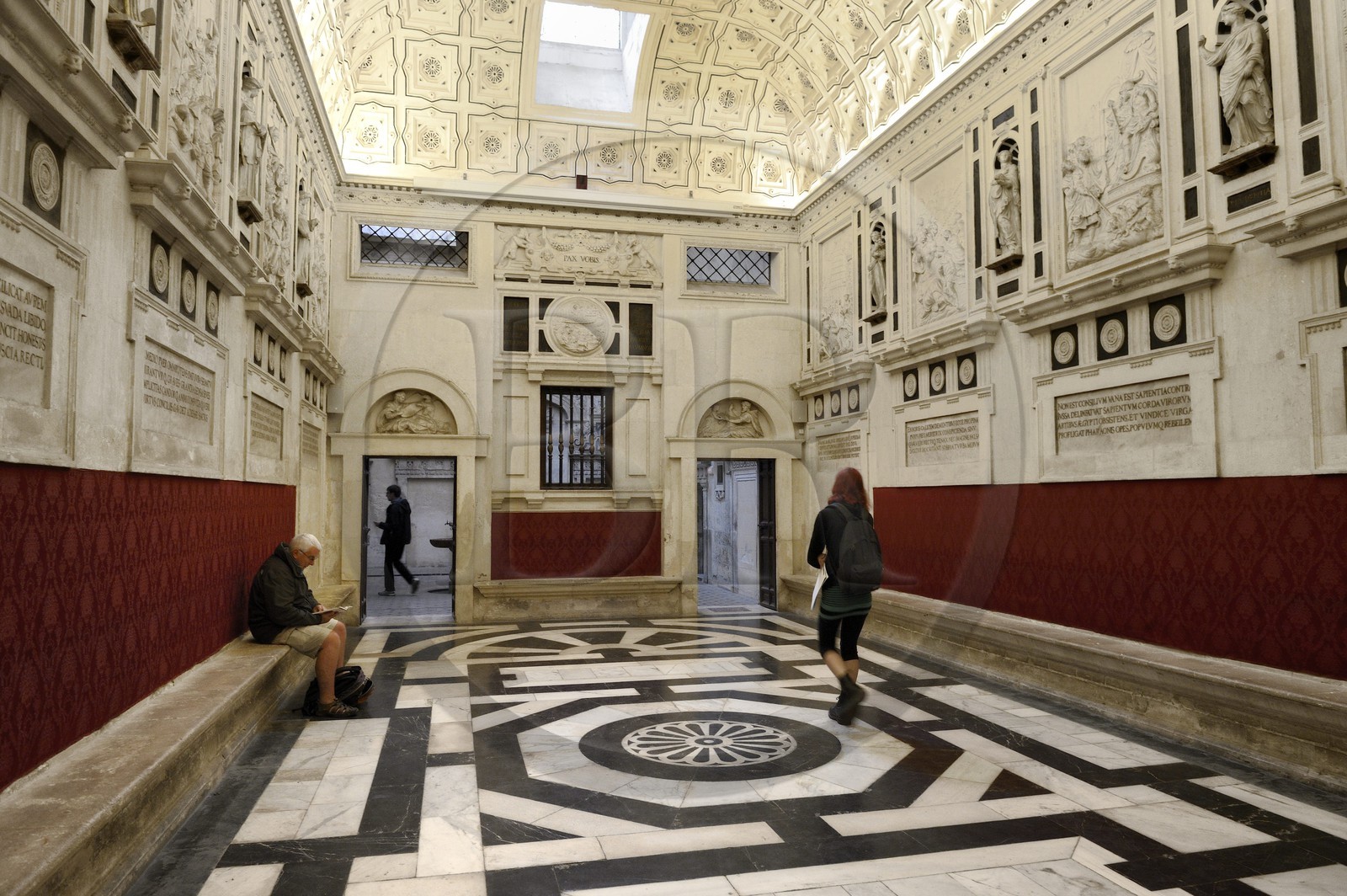 Espagne, Andalousie, Séville, la cathédrale, classé Patrimoine Mondial de l'UNESCO, Antecabildo