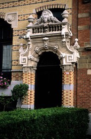 Belgique, Flandre, Anvers (Antwerpen), quartier Art Nouveau Zurenborg