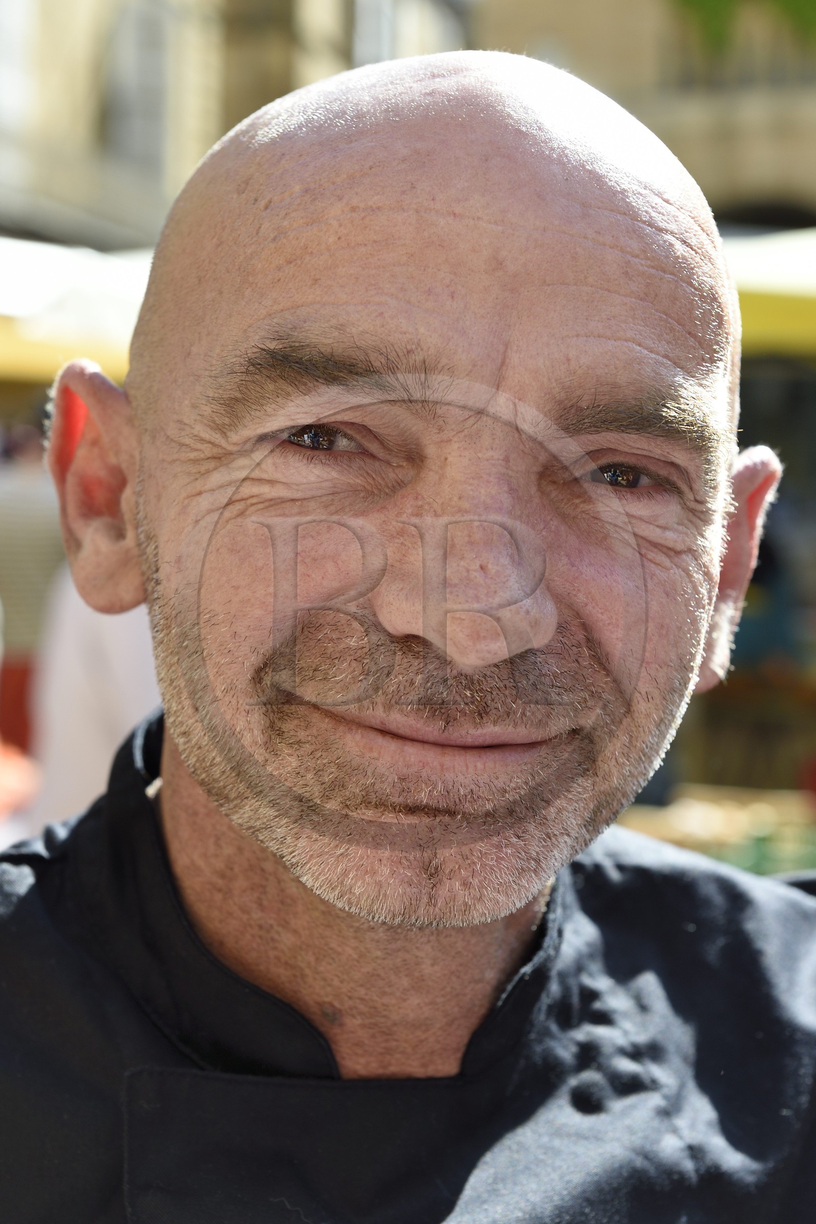 France, Dordogne (24), Périgord Noir, vallée de la Dordogne, Sarlat-la-Canéda, Patrick Lavergne le Chef de cuisine du restaurant Présidial