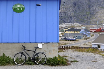 Groenland, poste de police de la ville de Nanortalik