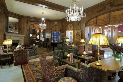 France, Calvados (14), Pays d'Auge, Deauville, l'Hôtel Normandy (groupe Barrière)