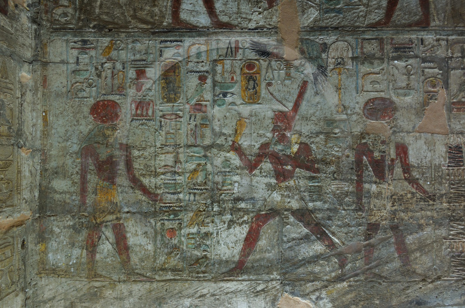 Egypte, Haute Egypte, Nubie, Lac Nasser, site d'Amada, temple d'Amon