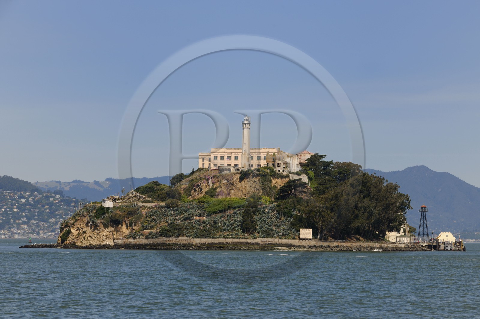 Etats-Unis, Californie, San Francisco, l'île et la prison d'Alcatraz