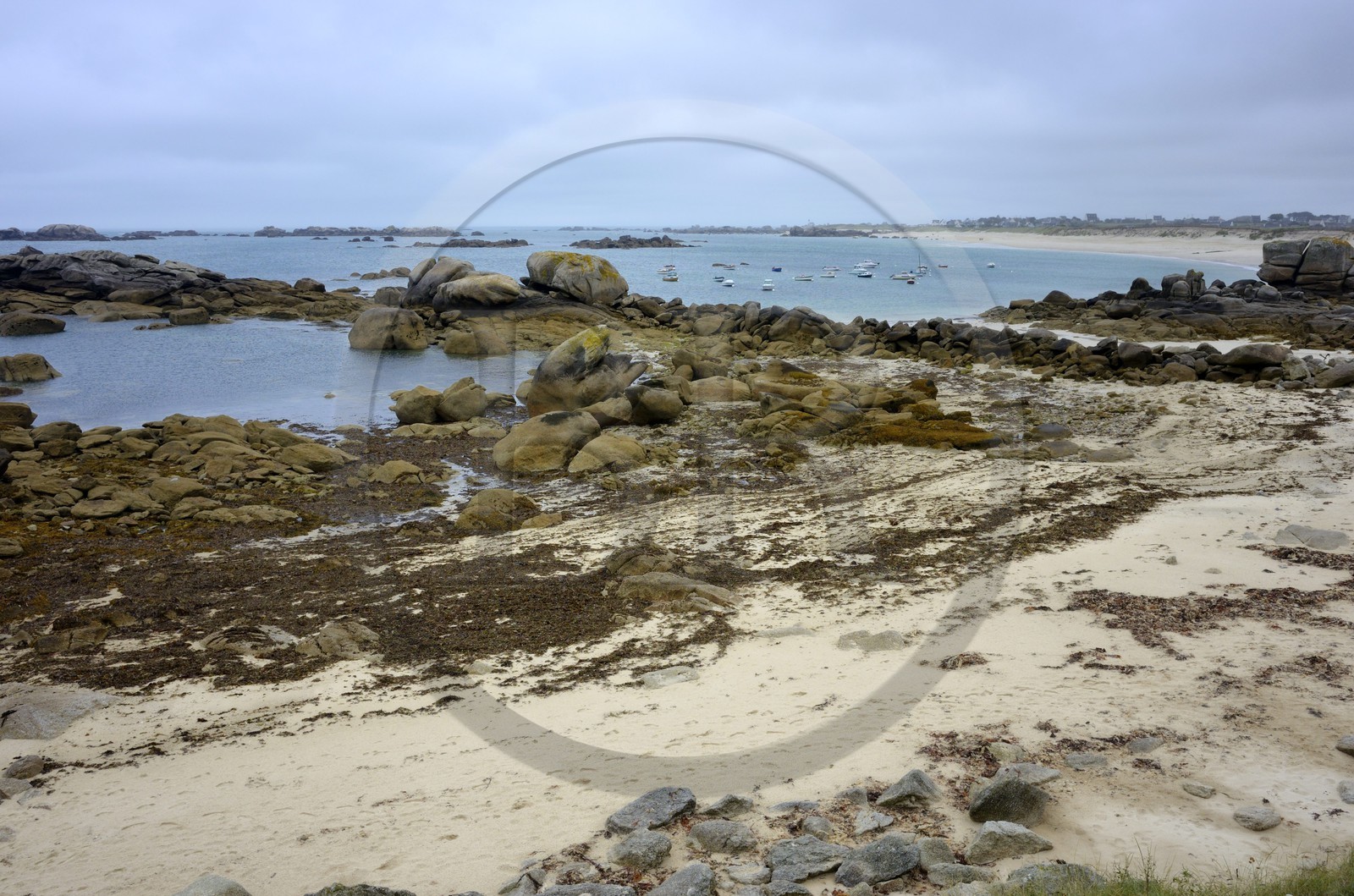 France, Finistère (29), Pays des Abers, Côte des Légendes, le hameau de Meneham