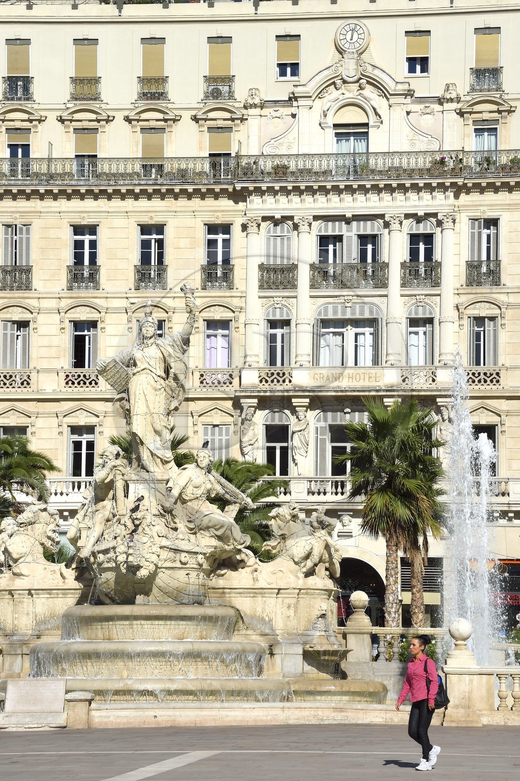 France, Var, Toulon, place de la Liberté
