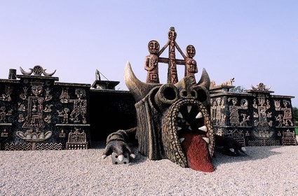 France, Mayenne, Cosse le Vivien, la Frenouse, Robert Tatin work (authorisation before publishing)