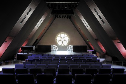 France, Paris, the College des Bernardins, auditorium of the second floor