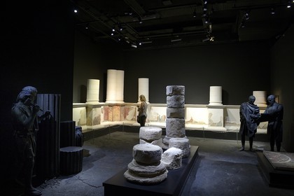 Israel, désert du Neguev, musée de Massada