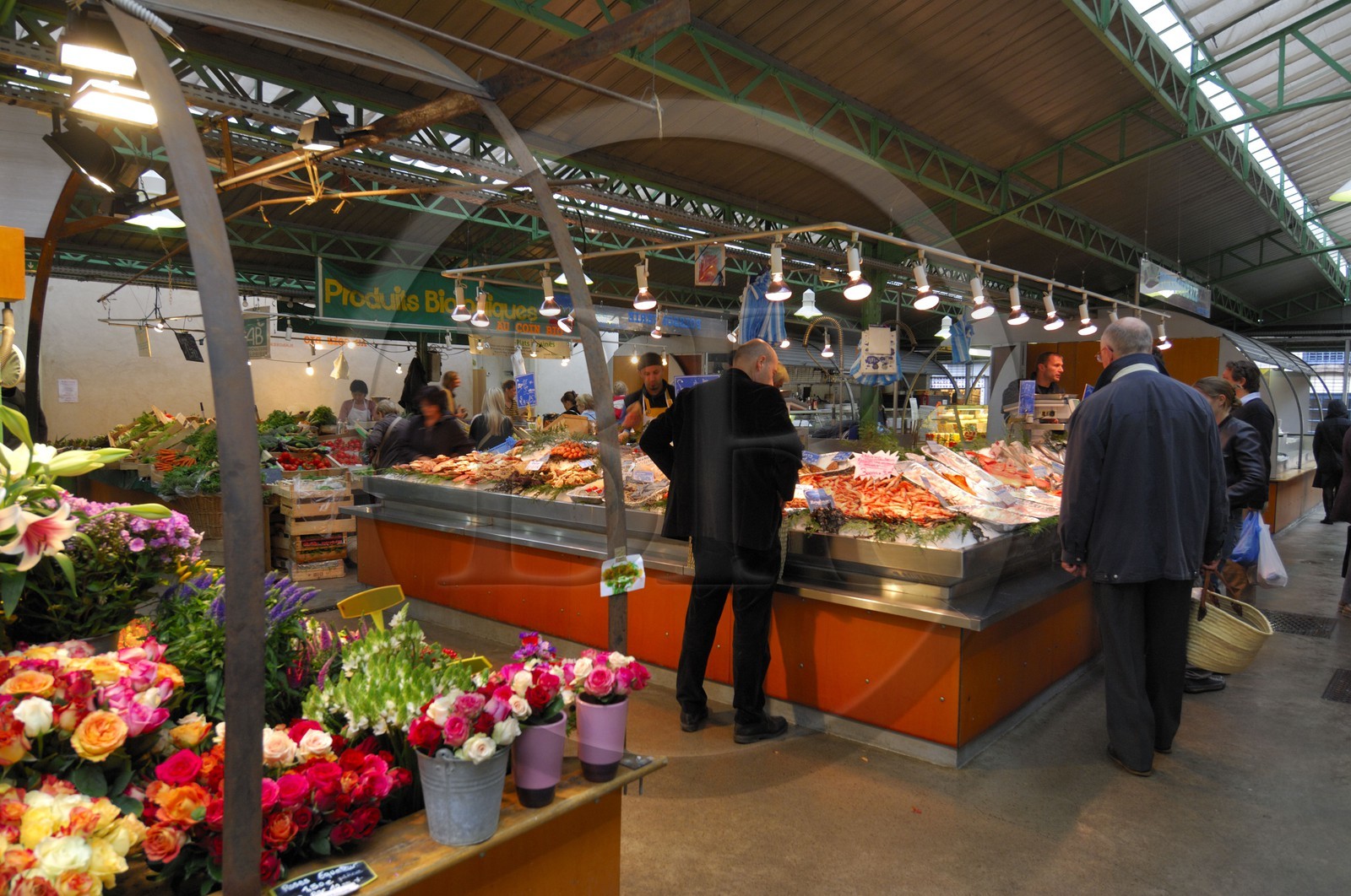 France, Paris (75), le marché des Enfants Rouges