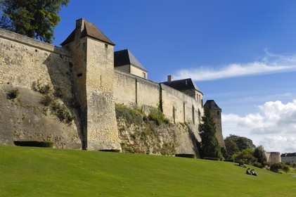 France, Calvados, Caen, the ducal castle