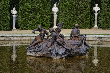 France, Yvelines, Chateau de Versailles, listed as World Heritage by UNESCO, the Grand Trianon park
