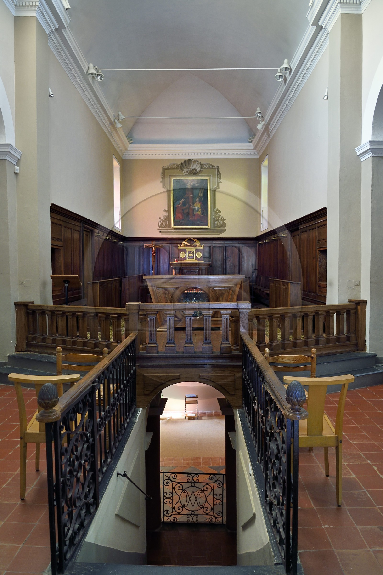 France, Alpes-Maritimes (06), Menton, le monastère de l'Annonciade