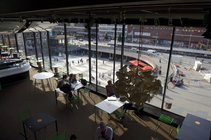 Suède, Stockholm, le Kulturhuset (Maison de la culture) sur la place Sergels Torg