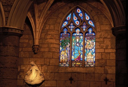 France, Eure (27), Beuzeville, l' église Saint-Hélier