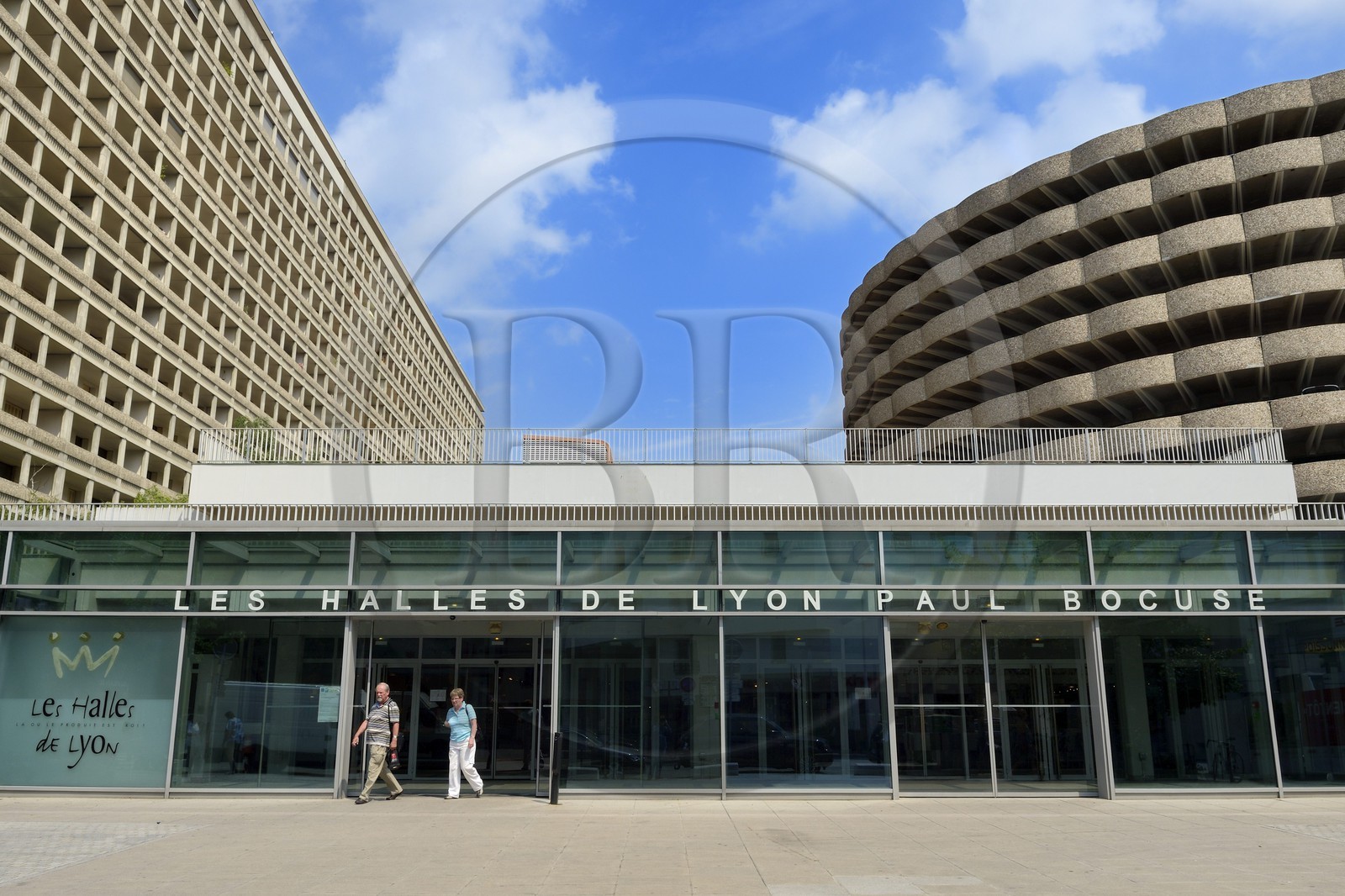 France, Rhone, Lyon, rue de Bonnel, les Halles Paul Bocuse (Paul Bocuse covered market)