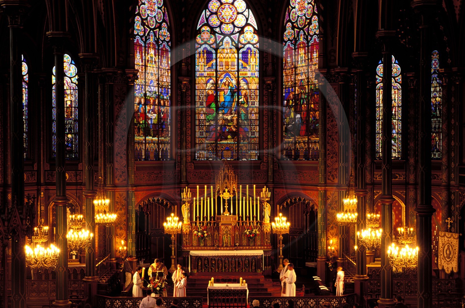 France, Paris (75), l' église Sainte Cécile, rue Sainte Cécile du conservatoire