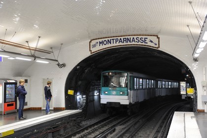 France, Paris (75), station de metro Notre-Dame des Champs