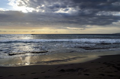 France, Ile de la Reunion, L'Etang Salé les Bains, la plage