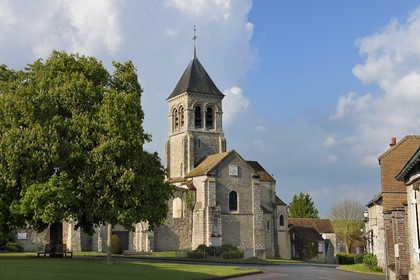 France, Yvelines (78), Montchauvet, l'église Sainte Marie-Madeleine