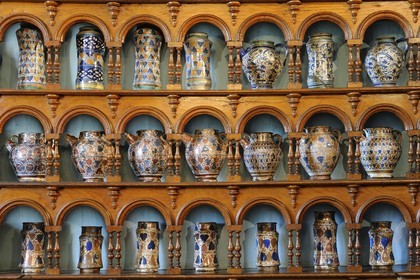 France, Saône et Loire (71), Louhans, la pharmacie de l'Hôtel-Dieu