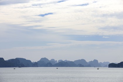 Vietnam, province de Quang Ninh, la Baie d'Halong classée Patrimoine Mondial de l'UNESCO