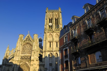 France, Seine-Maritime (76), Dieppe, l'église Saint-Jacques du XIIIème siècle