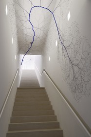 France, Var (83), Iles d'Hyères, parc national de Port Cros, Ile de Porquerolles, la Fondation Carmignac, Ciclotrama 50 (wind) (2018) de Janaina Mello Landini