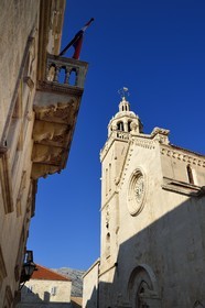 Croatia, Dalmatia, Korcula Island, Korcula Town, St. Mark's Cathedral
