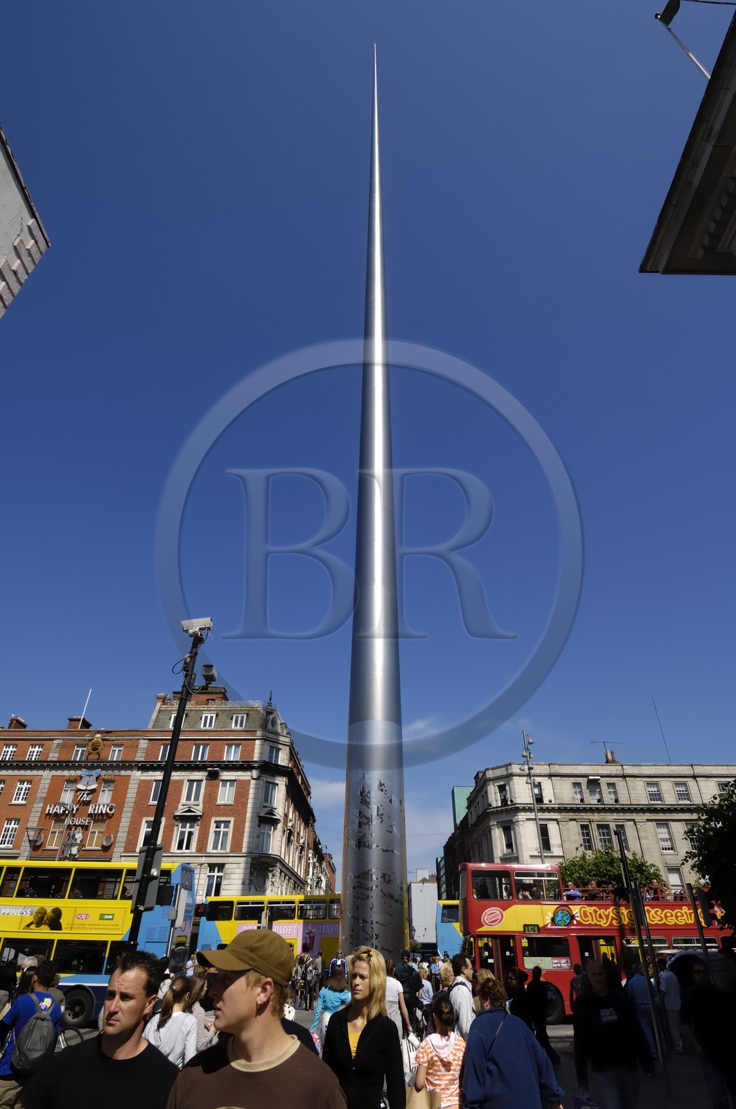 Republic of Ireland, County Dublin, Dublin, The Spire of Dublin or Monument of Light (pin-like monument 393 ft high)