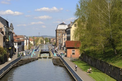 France, Bas Rhin (67), Saverne, canal de la Marne au Rhin