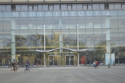 France, Charente-Maritime (17), La Rochelle, la nouvelle médiathèque