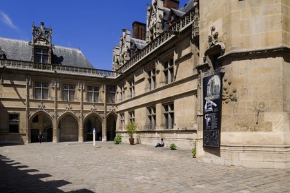 France, Paris (75), musée du Moyen-Age, ancien hôtel de Cluny