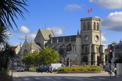France, Manche (50), Cherbourg, basilique de la Trinité