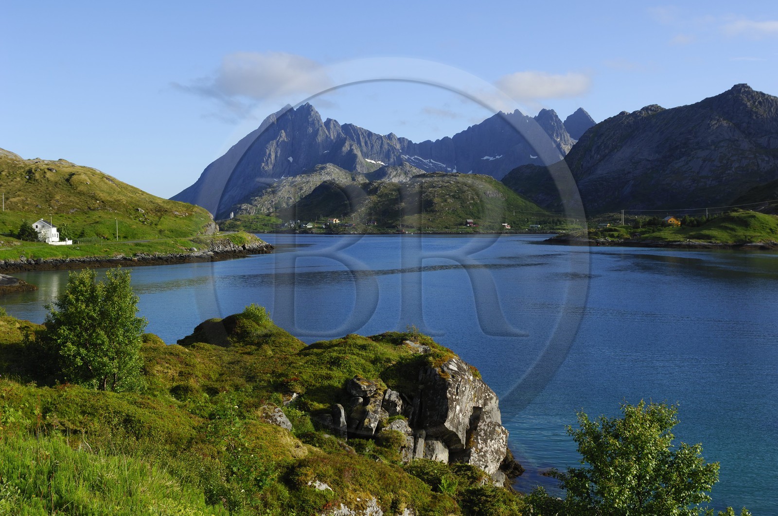 Norway, Nordland County, Lofoten Islands, Moskenes island, the Selfjorden