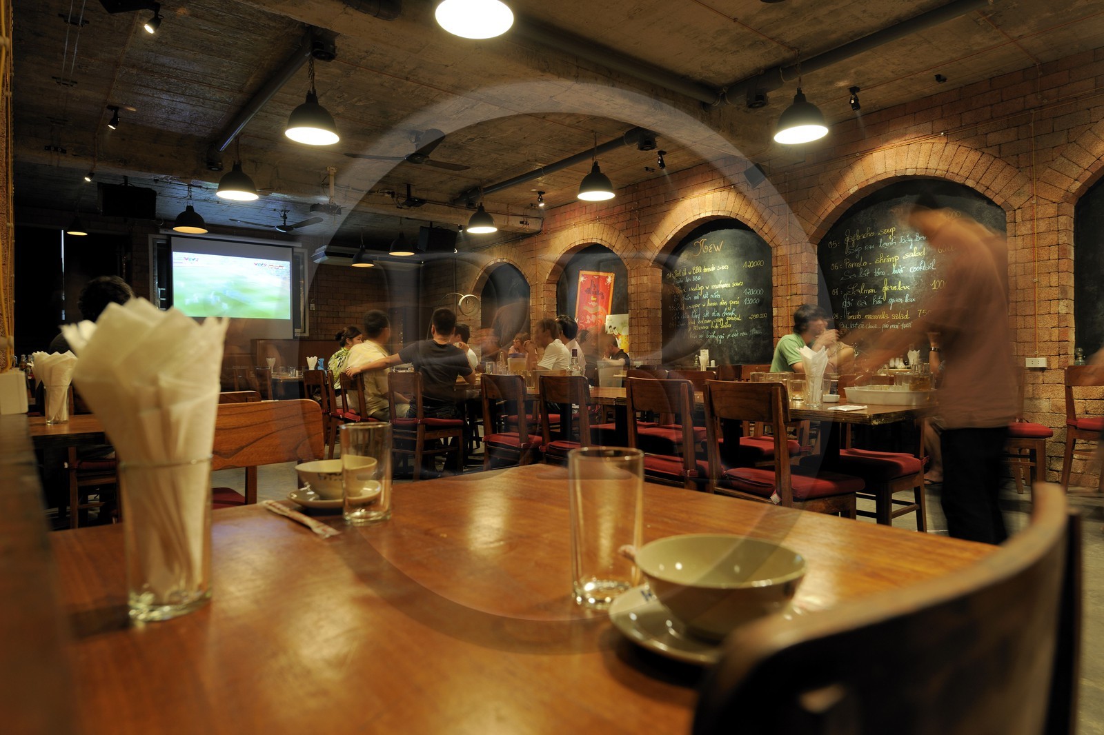 Vietnam, Hanoi, restaurant la coopérative 46 phố An Dương