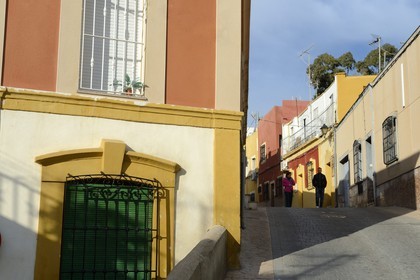 Espagne, Andalousie, Almeria, quartier de la Medina dans la vieille ville