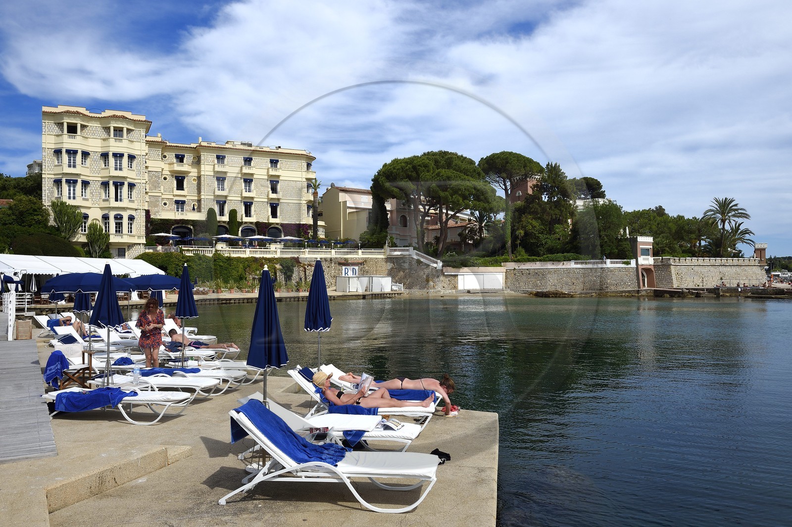 France, Alpes-Maritimes (06), Antibes,  Juan-les-Pins, hotel Belle Rives