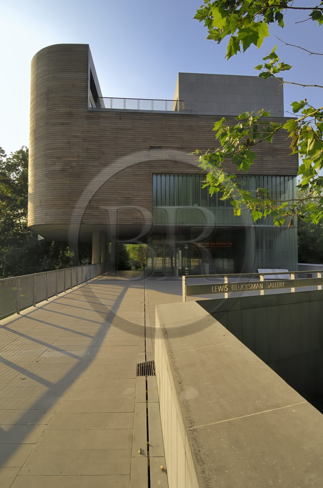 Irlande, Cork, University College Cork, la Glucksman Gallery (art contemporain) par les architectes O'Donnell & Tuomey