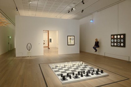 Suède, Stockholm, Ile de Skeppsholmen, musée d'art moderne (Moderna museet), exposition Marcel Duchamp