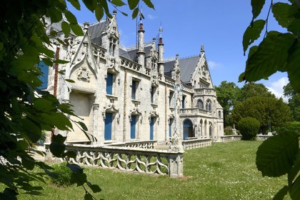 France, Finistère (29), le château de Keriolet aux environs de Concarneau