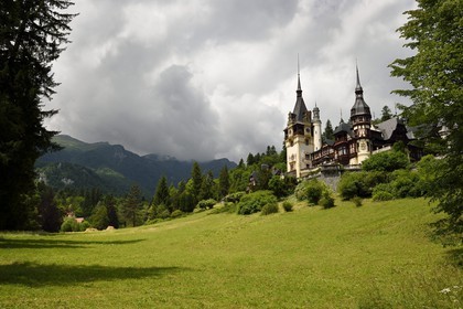 Romania, Wallachia, Sinaia, Peles Castle former royal residence built between 1875-1883 for King Carol I of Romania