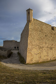 France, Bouches-du-Rhône (13), Marseille, Citadelle de Marseille (Fort Saint-Nicolas, le haut fort appelé fort d’Entrecasteaux)