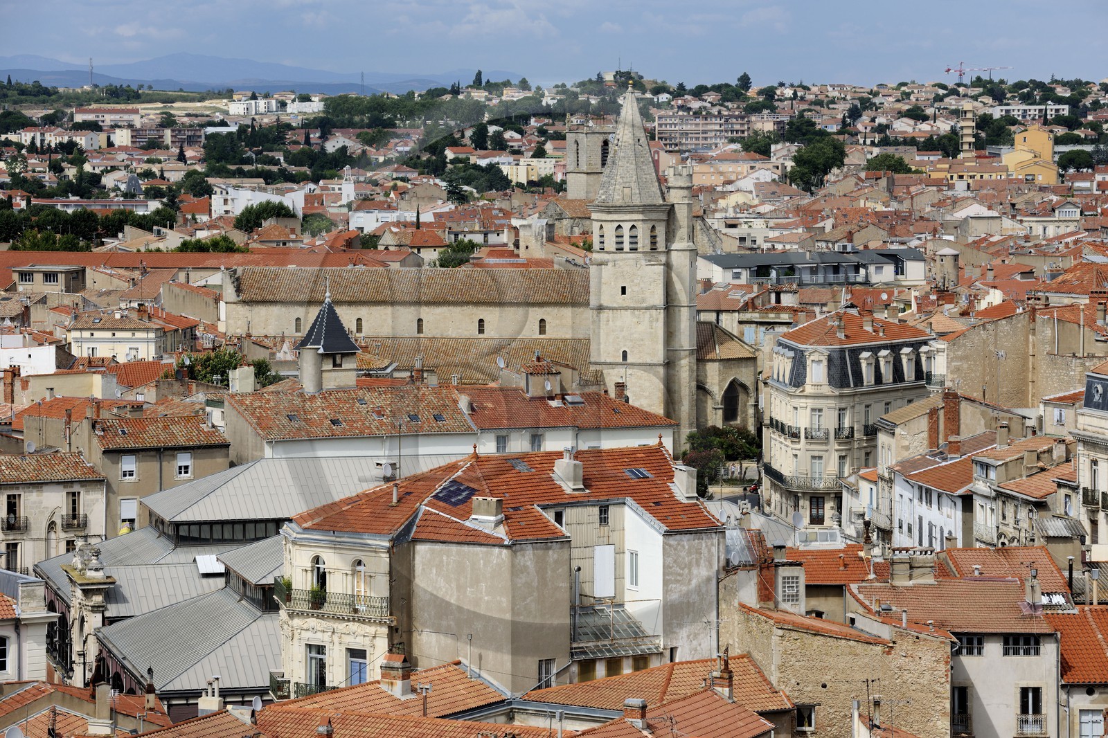France, Hérault (34), Béziers, église de la Madeleine