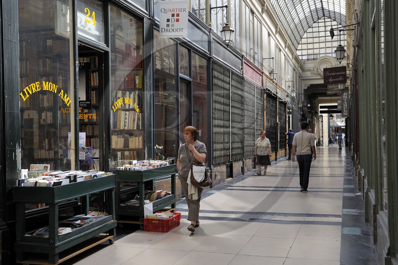 France, Paris (75), Passage Verdeau