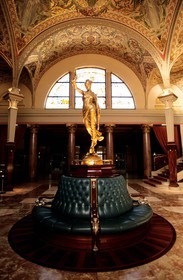 France, Savoie (73), Aix-les-Bains, à l'intérieur du casino