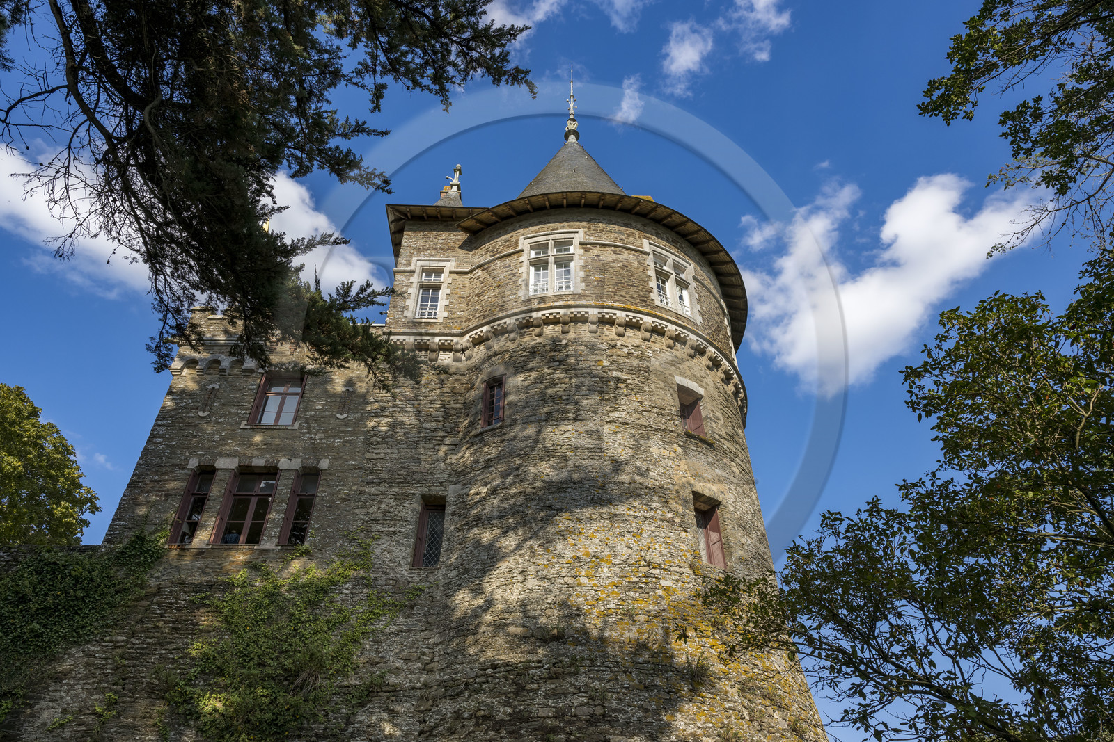 France, Loire-Atlantique (44), Pornic, le chateau de Pornic