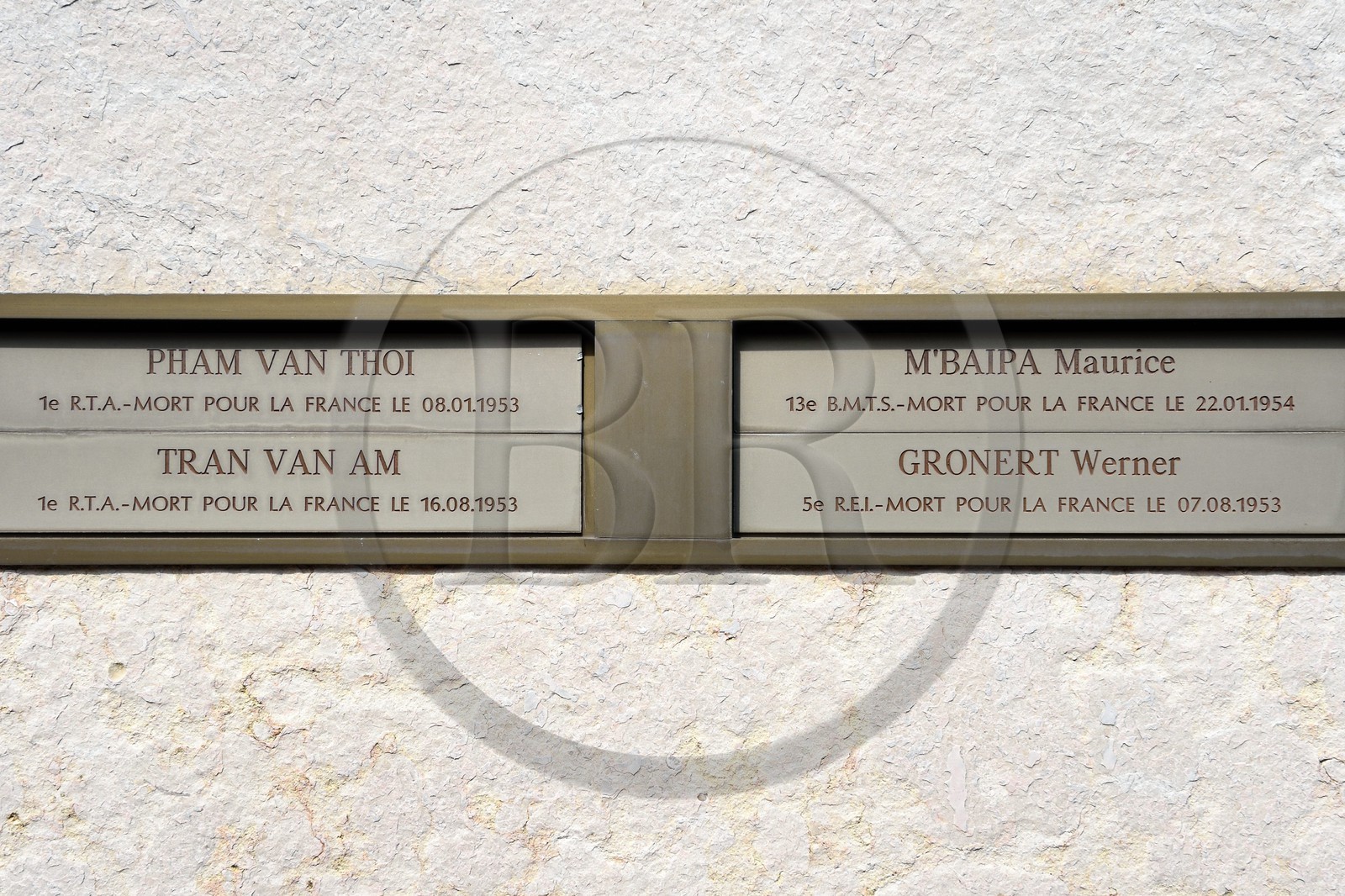 France, Var (83), Fréjus, Mémorial des guerres d'Indochine et nécropole