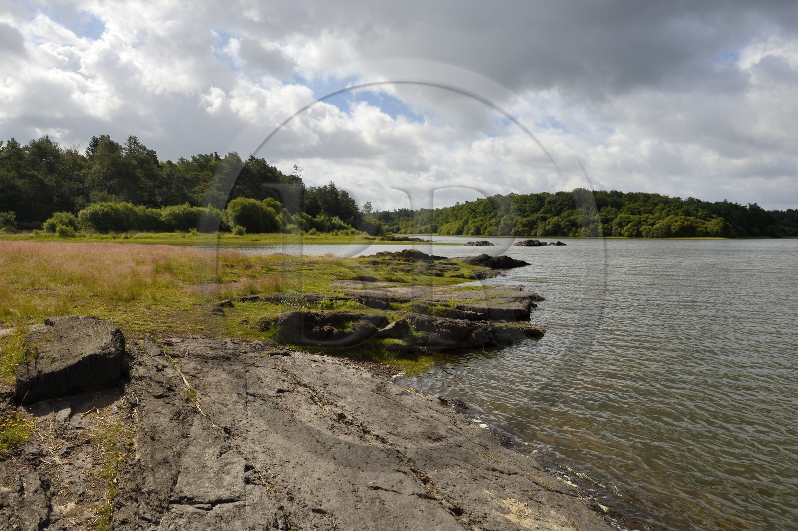 France, Morbihan (56), forêt de Brocéliande, Concoret, le château de Comper qui abrite les expositions du Centre de l'imaginaire arthurien