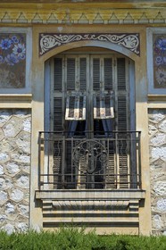 France, Alpes-Maritimes (06), Nice, villa de style Art Déco régionaliste provencal au 60 bis avenue du Ray angle Cernuschi